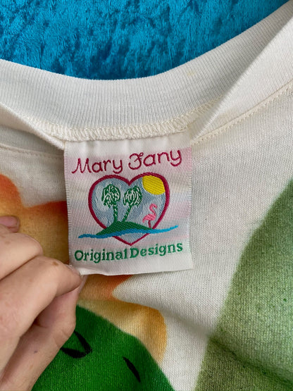 Vintage Mary Fany 80s Parrot T Shirt.