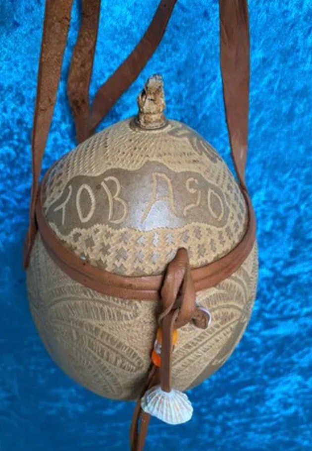 Vintage Coconut Bag from Tobago