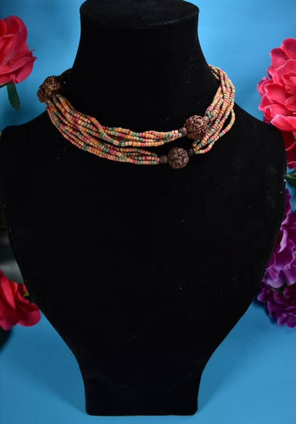 Vintage Natural Bead Necklace