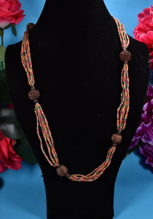 Vintage Natural Bead Necklace