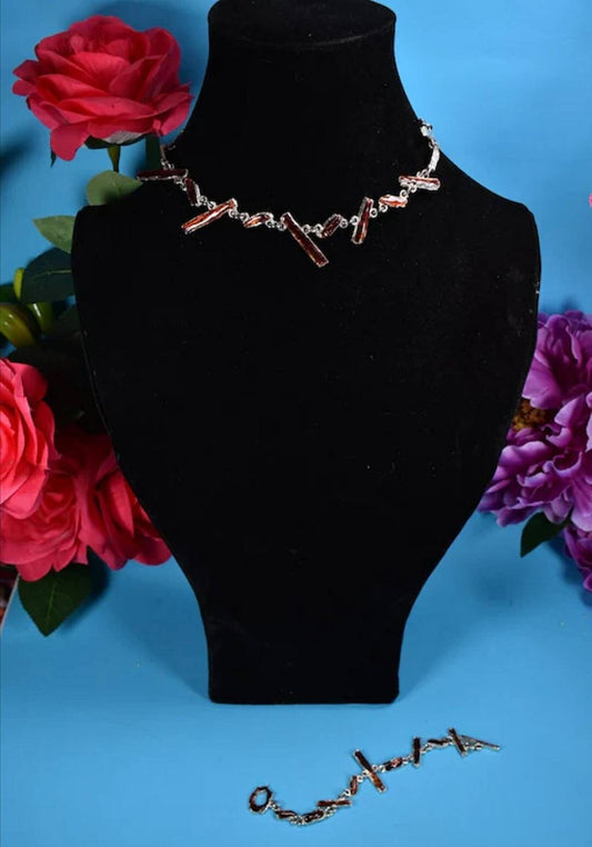 Vintage Necklace and Bracelet Set