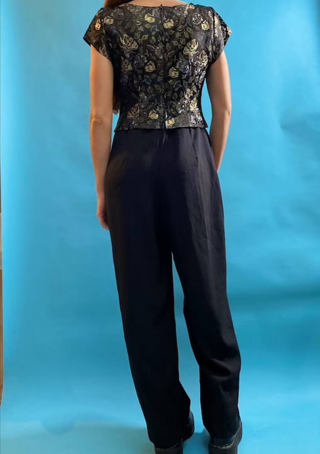 Vintage 80s Party Jumpsuit.