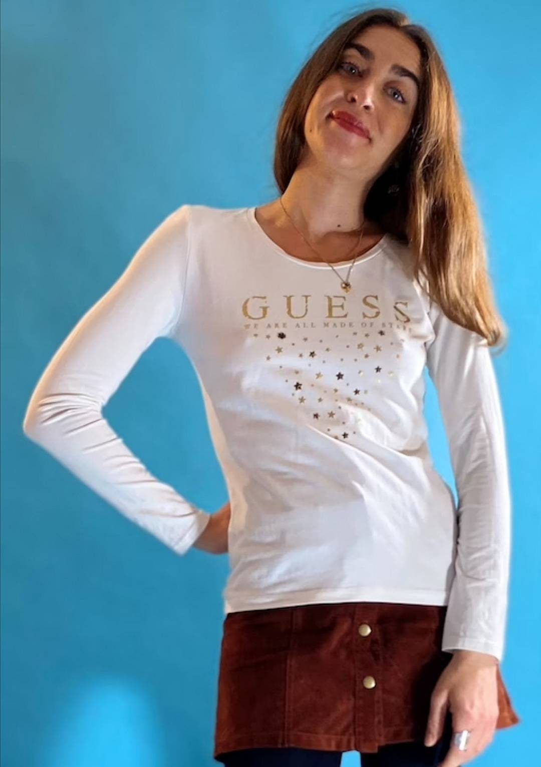 Vintage Guess Long Sleeve T-Shirt.