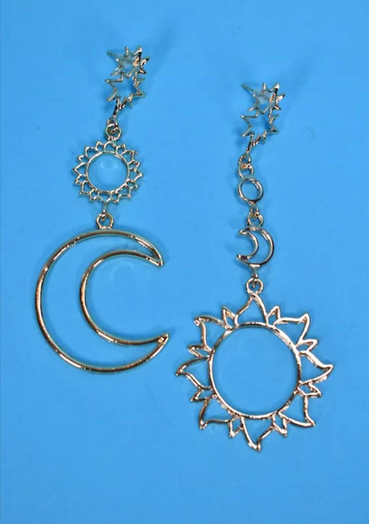 Sun & Moon Earrings