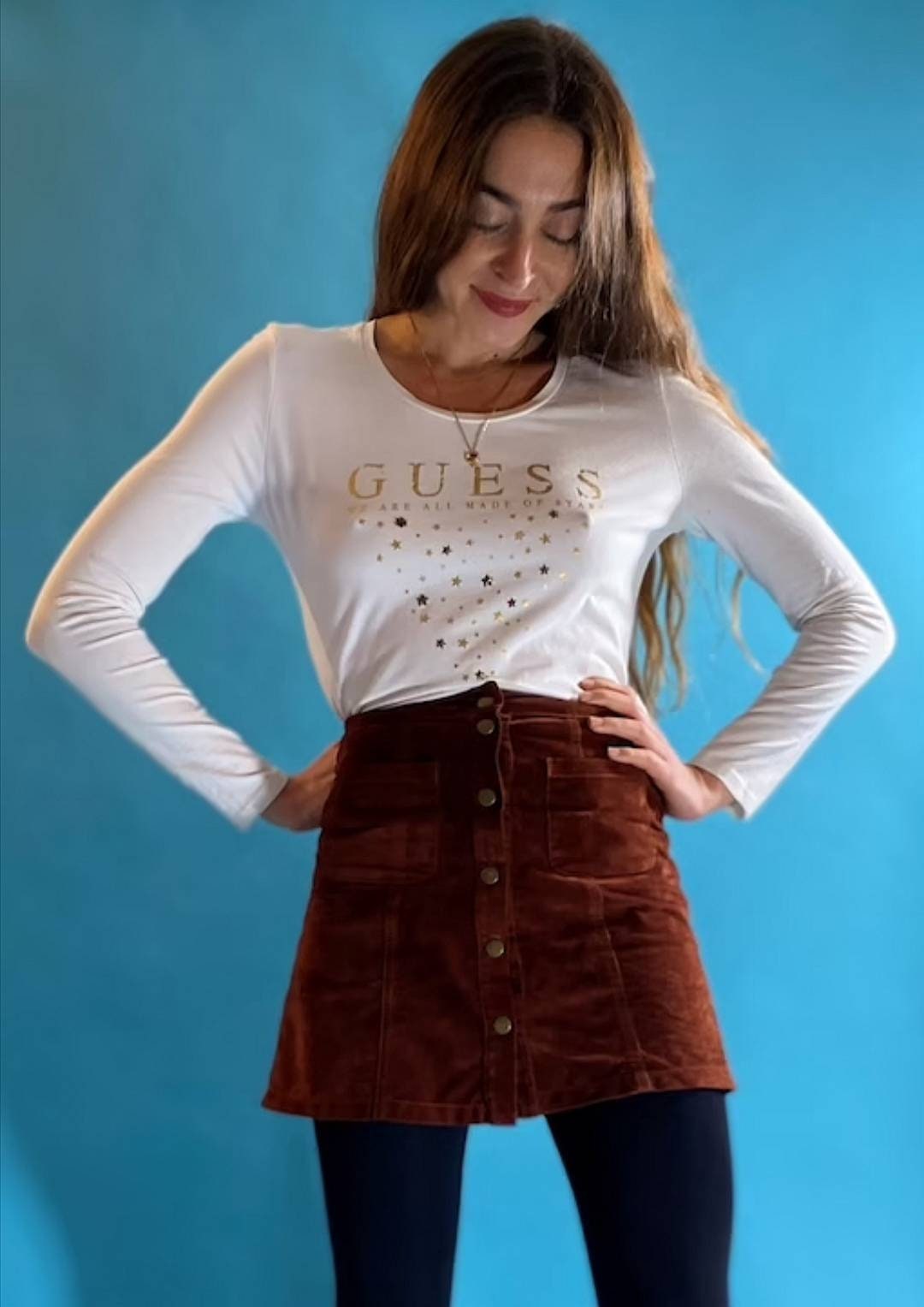 Vintage Guess Long Sleeve T-Shirt.