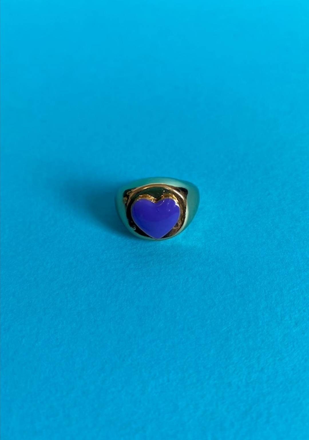 Purple Heart Ring
