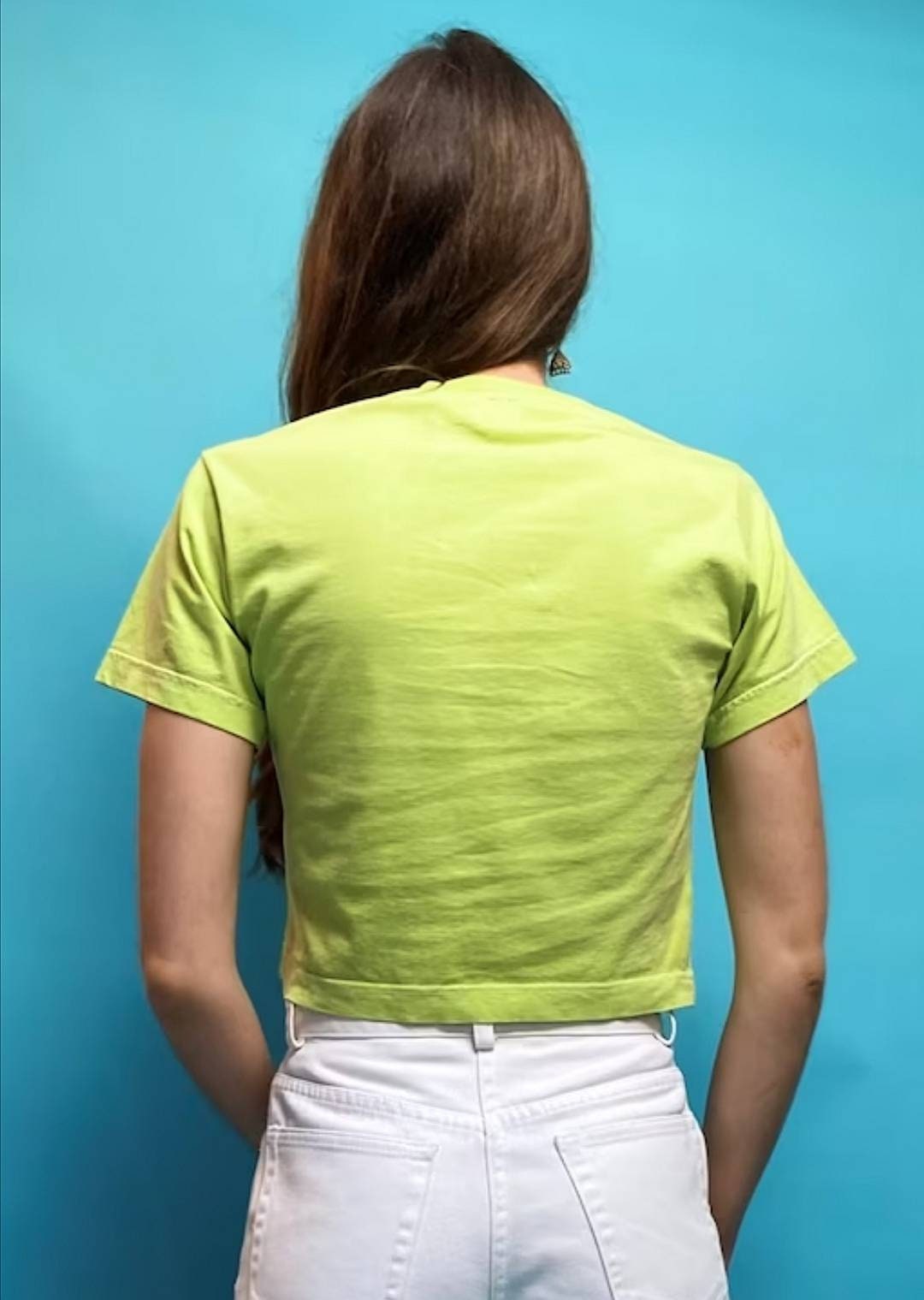 Vintage Y2K CK Calvin Klein Cropped T-shirt.