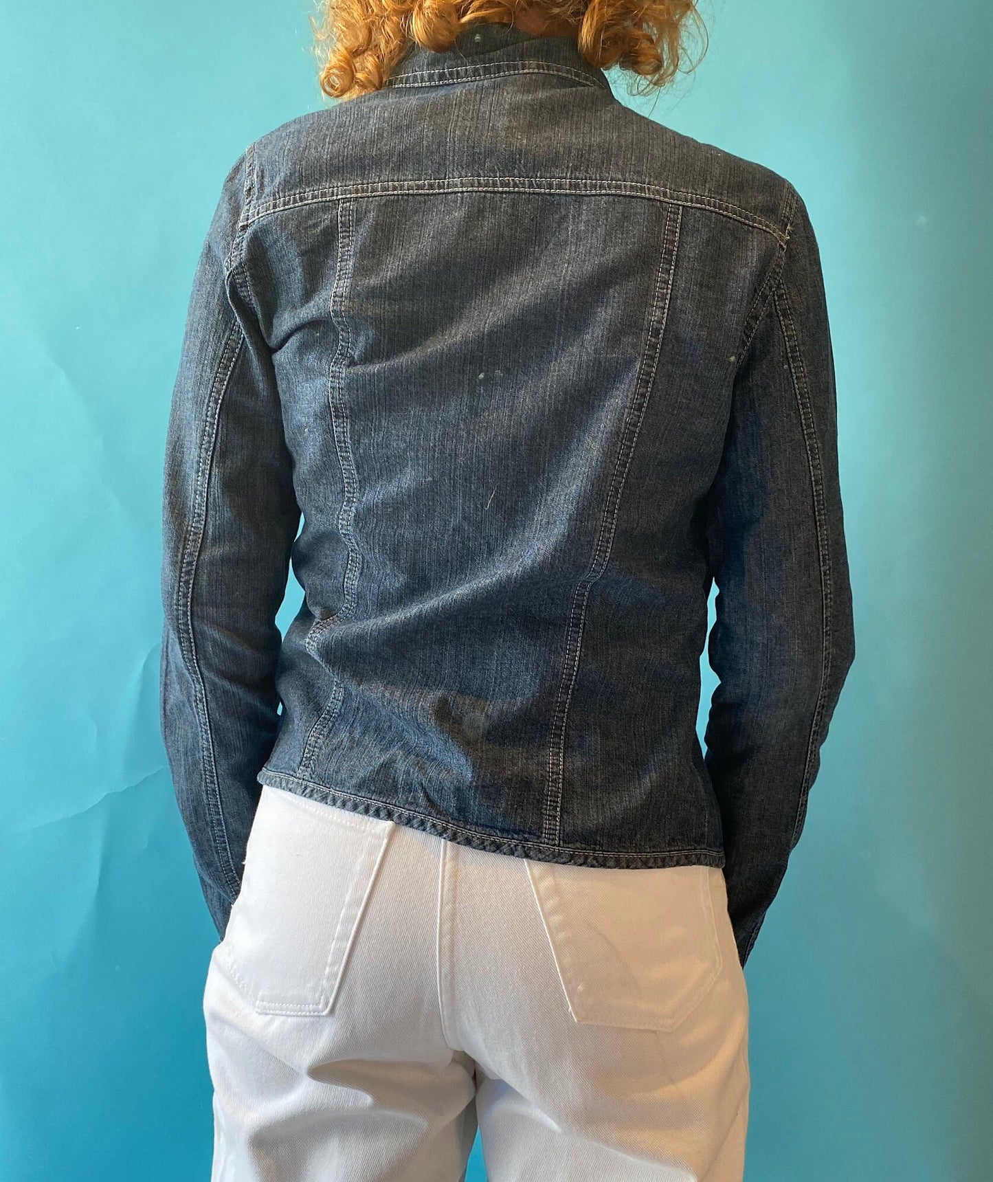 VINTAGE Y2K DENIM JACKET.