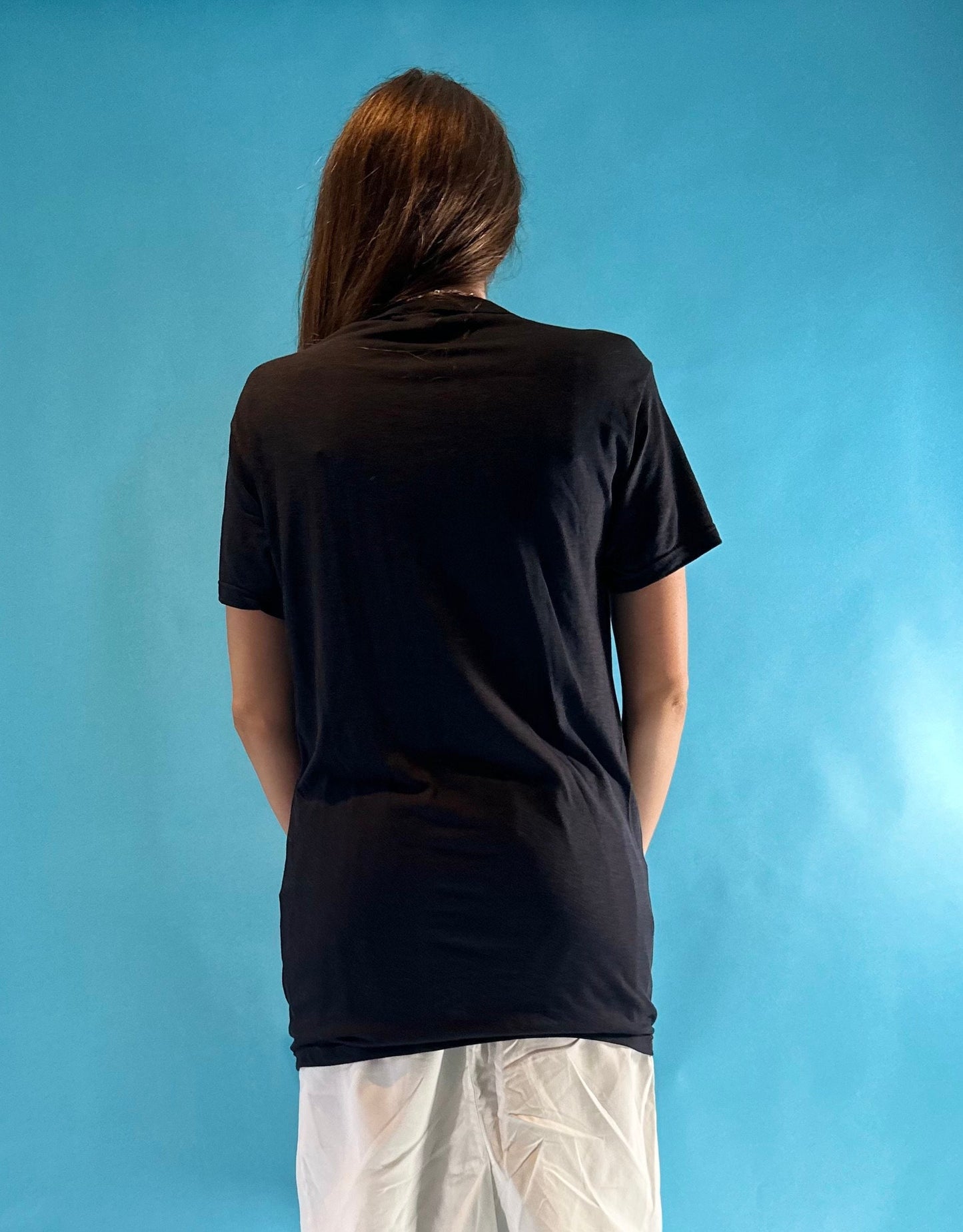 Arturo Sandover Black Trumpet Graphic Tee T-shirt S M